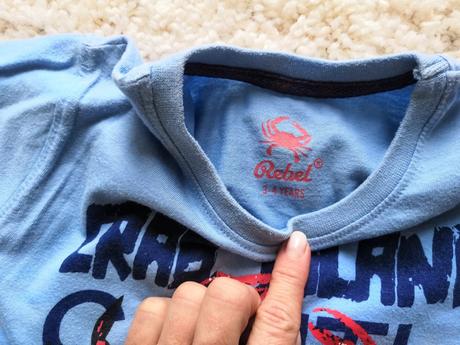 Tricko s krabom, rebel,104