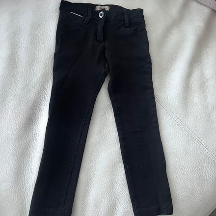 Burberry slim bavlnené nohavice vel.5, burberry,110