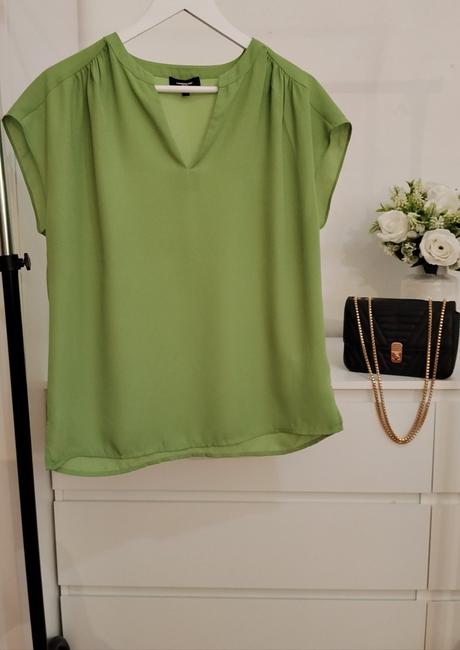 Luxusný zelený top lawrence grey new york, 38 / 40 / l / m