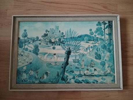 Retro obraz josef lada, 