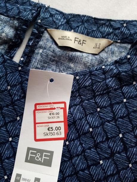 Tričko, f&f,42