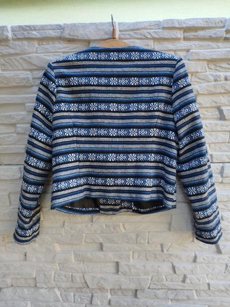 Prechodná bundička nórsky vzor, cubus,xl