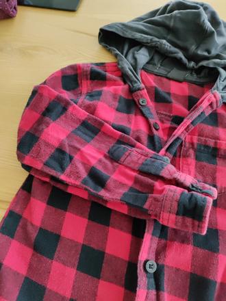 Košeľa s kapucňou, takko,128