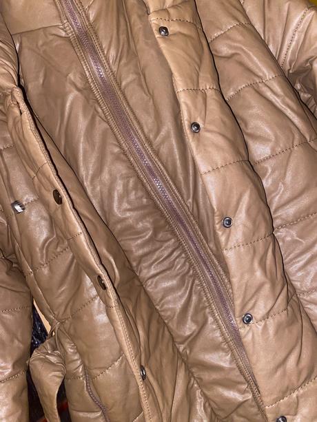 Hnedá kožena bunda, m