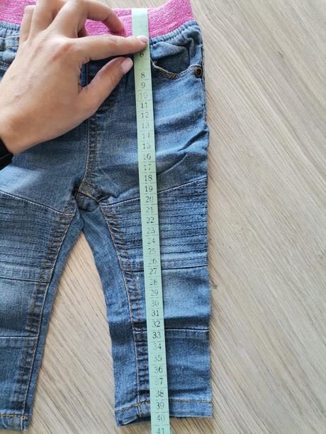 Dievčenské riflove džeginy - 80, pepco,80