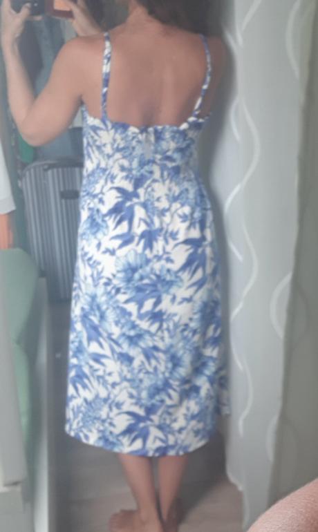 Midi šaty, h&m,s