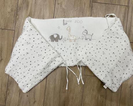 Mantinel do postielky zoo, šírka (cm): 40,dĺžka (cm): 170