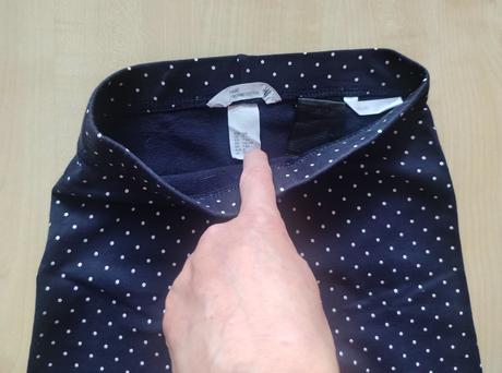 Bodkované legíny, h&m,128