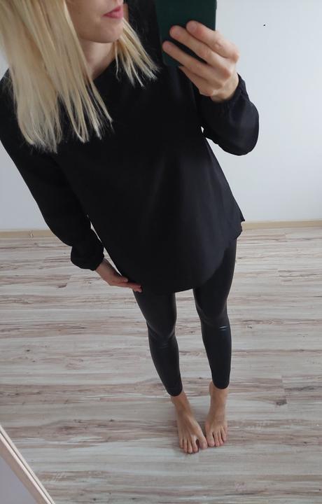 Čierna blúzka, gate,s