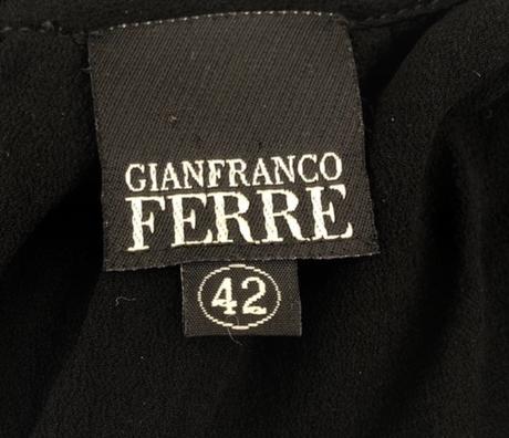 Gianfranco ferre hodvábna bluzka, xs