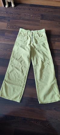 Moderné široké riflové nohavice zn.zara, zara,152