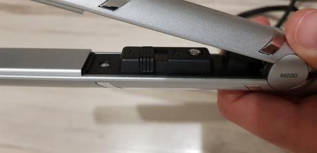 Žehlička na vlasy 17cm, 