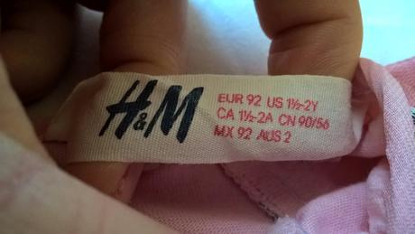 Šaty, h&m,92
