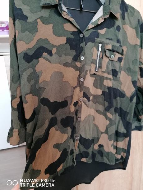 Maskáčova blúzka, fishbone,m