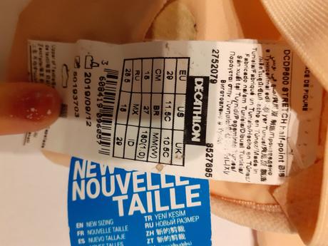 Topanocky pre malú balerinku, decathlon,26