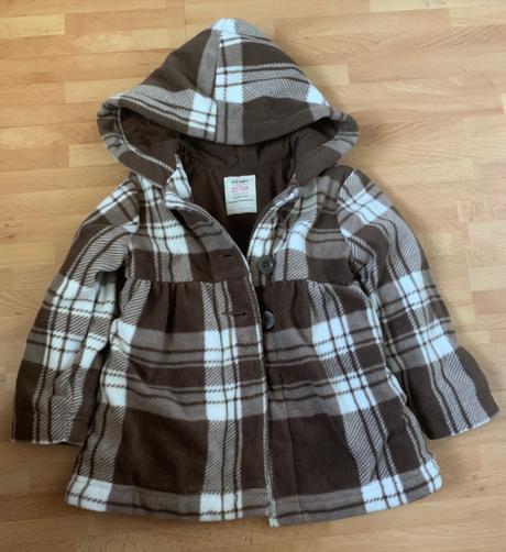 Old navy karovaný kabátik, old navy,98