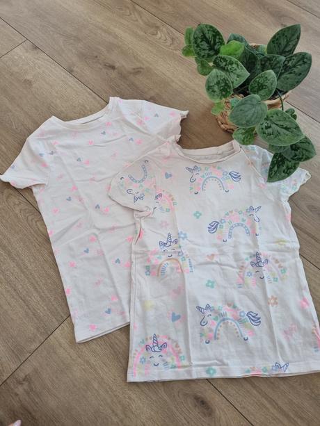 Tričká 2ks, f&f,122