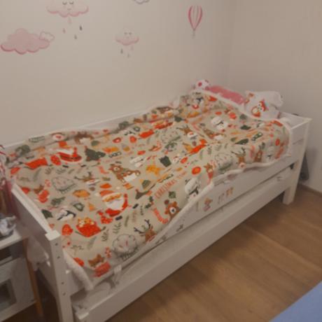 Detská domčeková posteľ, šírka (cm): 90,dĺžka (cm): 200