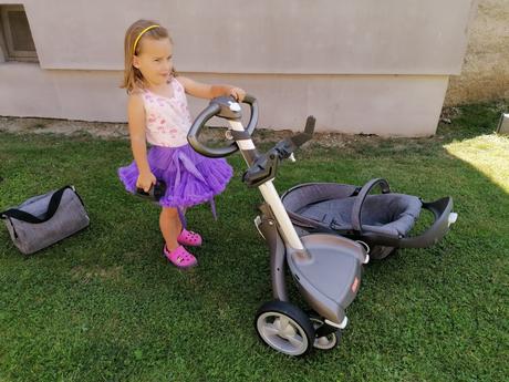 Kočík stokke xplory v4 black melange, stokke,stokke xplory v4