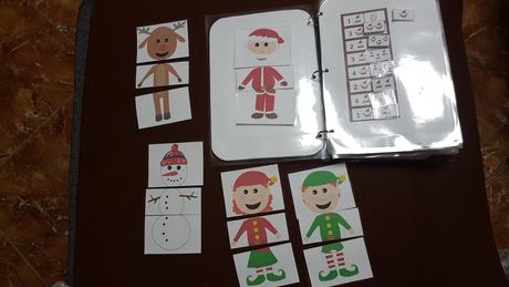 Vianočná quietbook, 