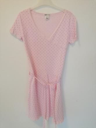 Ružove šaty pre 9 až 10r, h&m,140