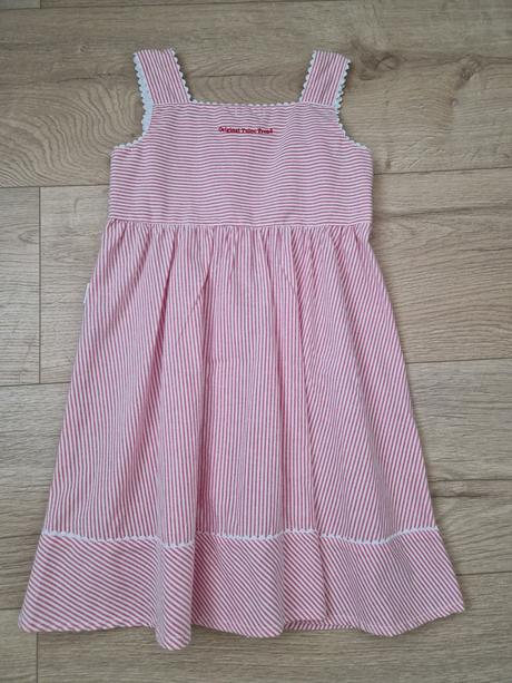 Nové šaty pásiky 122/128, tulec trend, tulec trend,128