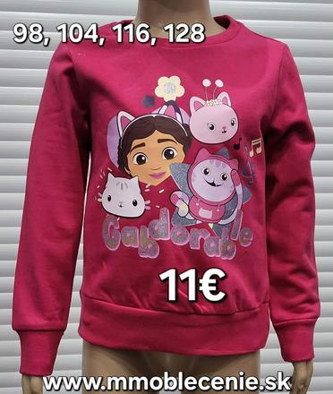 Mikina gabby, disney,98 / 104 / 116 / 128