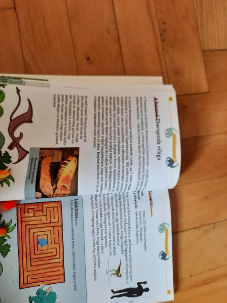 Knizka dinoszauruszok,