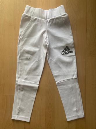Nenosene biele funkcne nohavice adidas na 7-8 rok., adidas,128