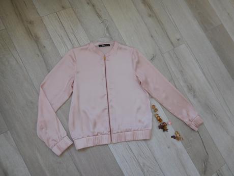 Saténová ležerná mikinka-trikot-34/36v gina, gina,36