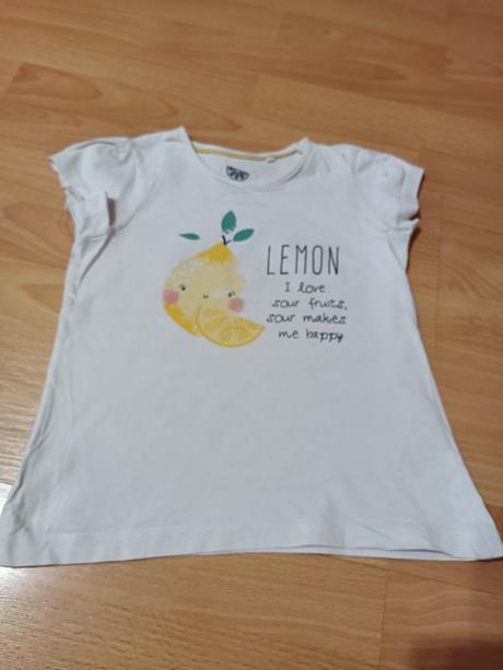 Dievčenské tričko, lupilu,98
