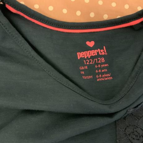 Bavlnené tričko pepperts, pepperts,128