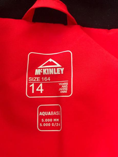 Zimna lyziarska bunda s nohavicami (komplet), mckinley,164