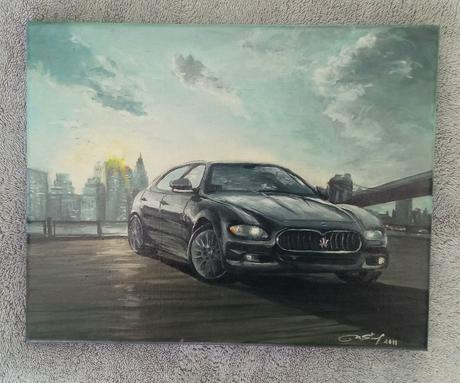 Ručne maľovaný obraz, 