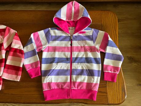 Teplejšie mikinky dvojbalenie 110/116, lewro,116