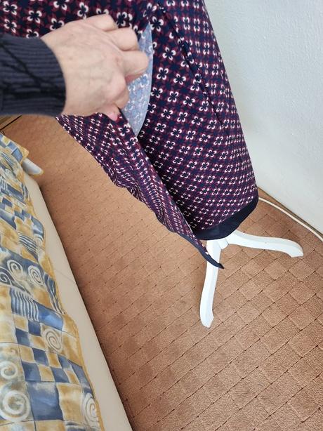 Bordovo-modré šaty ralph lauren veľ. s, ralph lauren,s