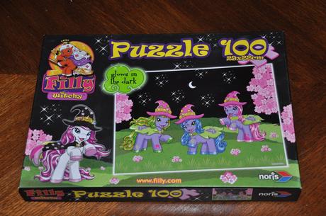 Puzzle filly witchy 100 fosforeskujuce, 
