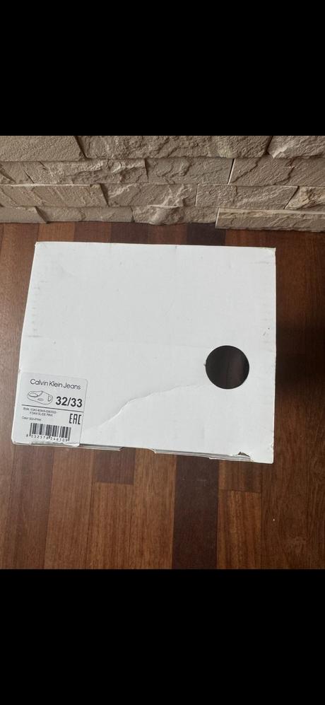 Ružové šlapky calvin klein, 32