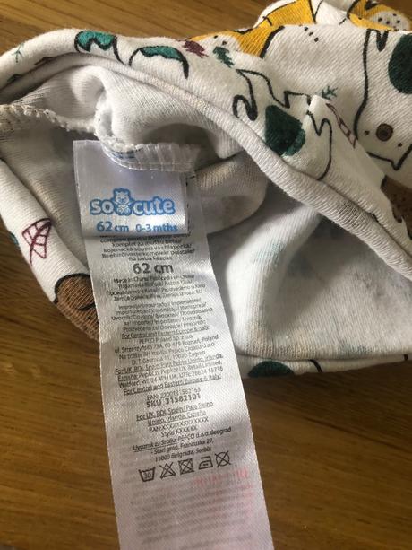 Novorodenecká čiapka s rukavičkami set, pepco,62