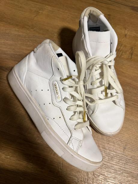Celokožené tenisky adidas sleek, adidas,36
