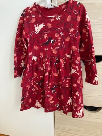 Lindex vianočná tunika/saty, lindex,116