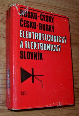 Rusko-český elektrotechnický slovník, 