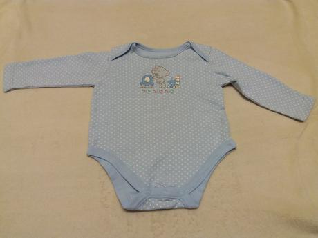 Body s dlhým rukávom s mackom, tiny ted,74