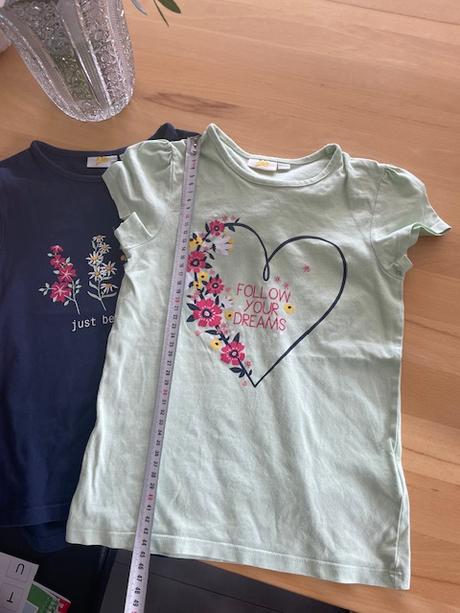 5 tričiek h&m a nkd veľkosť 122 7 rokov, h&m,122