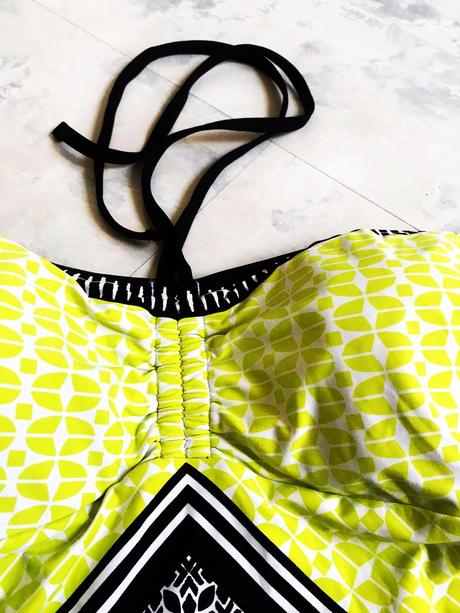 Luxusné tankini s kosticami na boku, marks & spencer,l