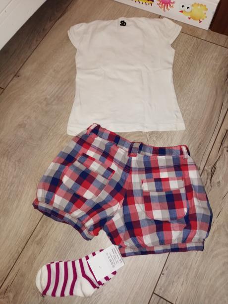 Tričko sarabanda, kraťasky zara, zara,110