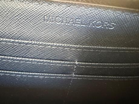 Michael kors penazenka tmavomodra koza, koza velmi, michael kors
