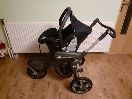 Kočík 3 kombinácia, cam,cam cortina x3 tris evolution