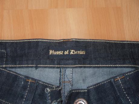 Trojštvrťové rifle, denim,40