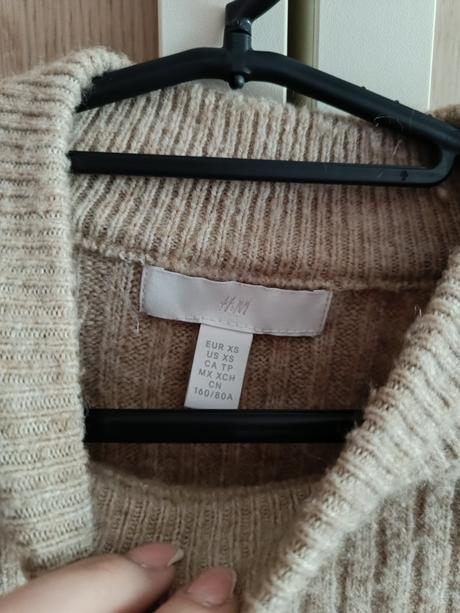 Dlhý sveter, h&m,xs
